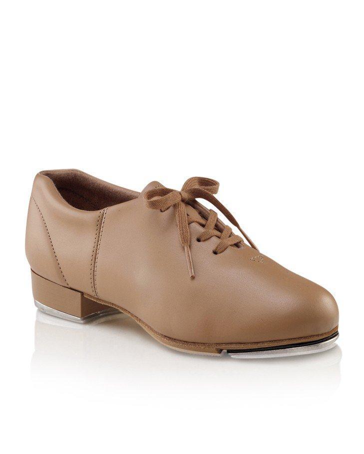 Caramel Lace Up Fluid Tap Shoes - Adult main image 1